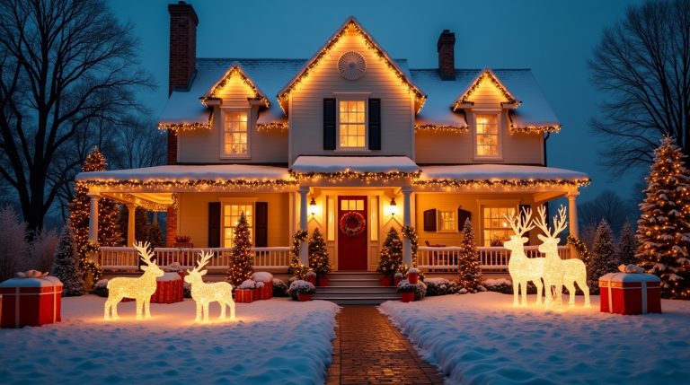 12 Jaw-Dropping Outdoor Christmas Decoration Ideas That Will Make Your Yard the Most Magical on the Block
