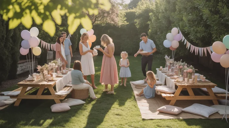 16 Cute Outdoor Baby Shower Ideas Perfect for Spring & Summer